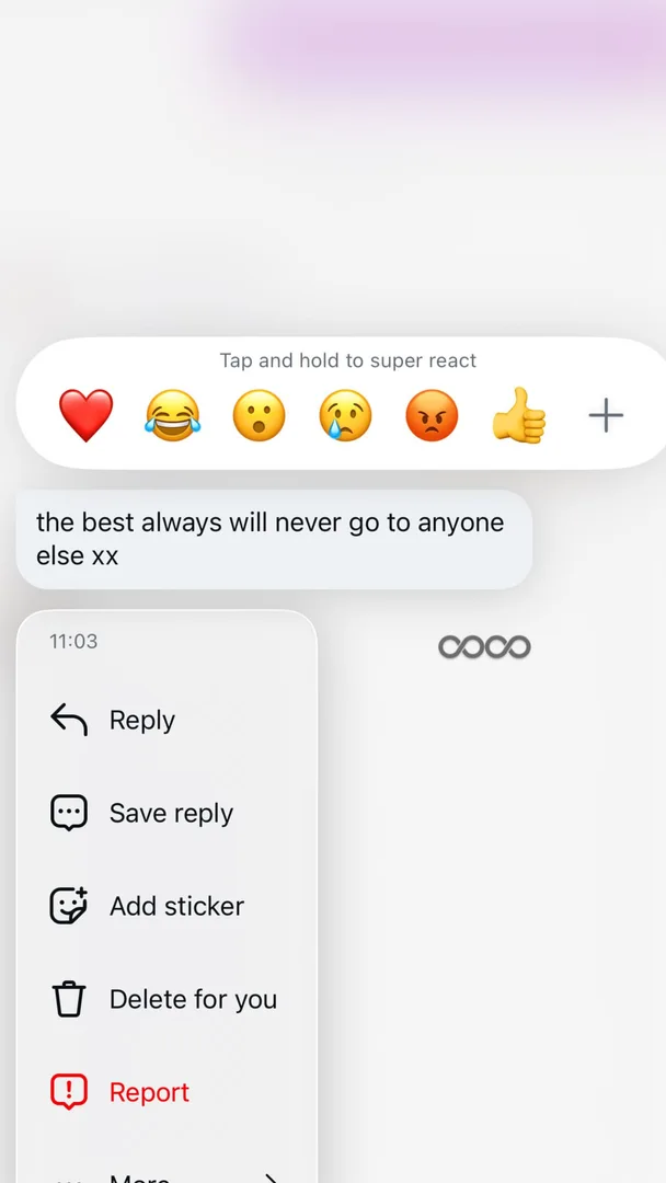 Customer testimonial